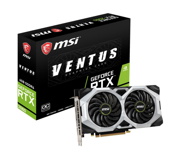 MSI GeForce RTX 2060 VENTUS OC 6GB GDDR6